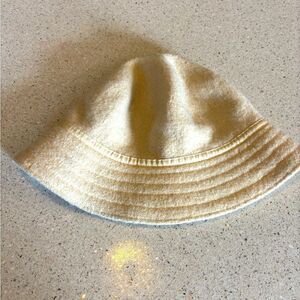 Cream Bucket Hat by Talbots
